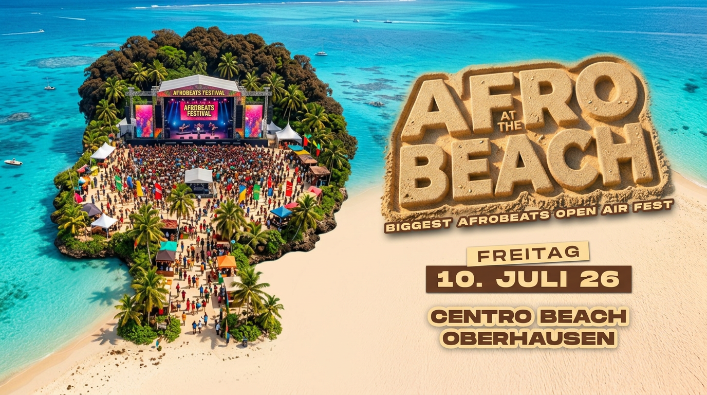 Afro at The Beach